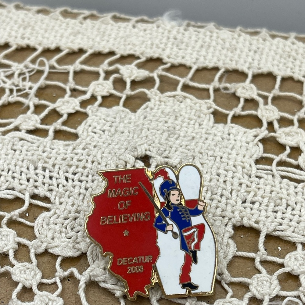 Red and Blue Magic of Believing‎ Pin